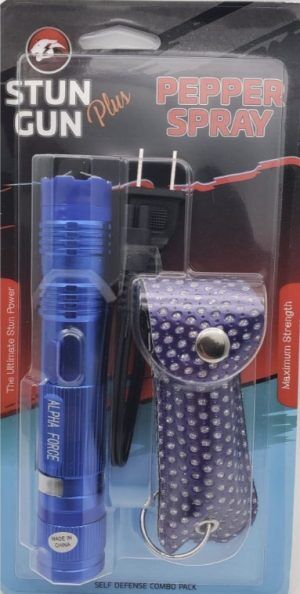 buy taser flashlight recharge combo POLICE Stun Gun 1109 Purple Stun Gun Shock Pen
